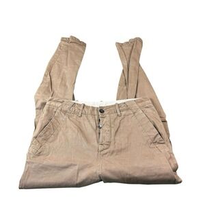 G-Star Raw Brown Bronson 3D Loose Tapered Men's Chino Pant Size 33x32